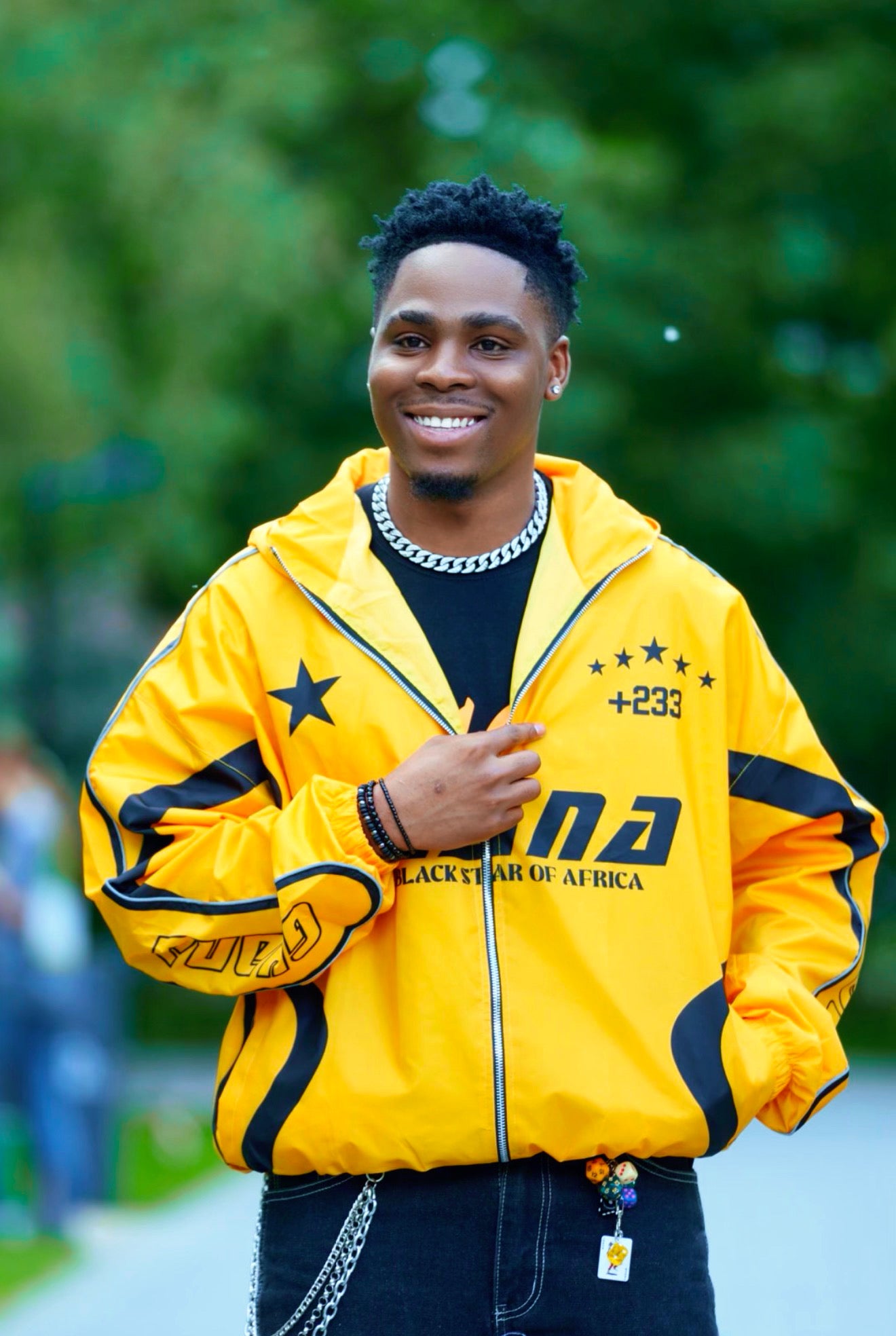Ghana Windbreaker