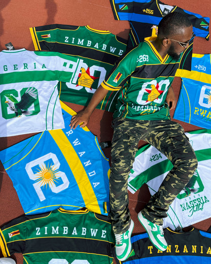 Zimbabwe NFL Jersey